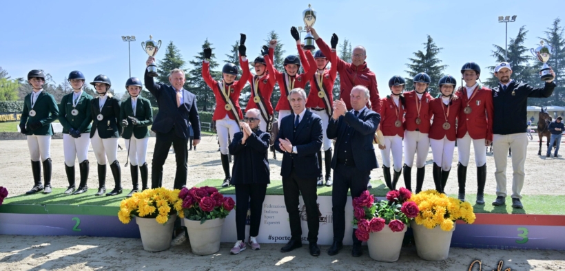 Day 3 CSIO Youth Gorla Minore / Nations Cup: terzi i Children azzurri 1