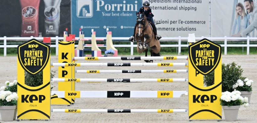 Il GP di Gorla Minore è tricolore grazie a Giulia Martinengo  (CSIO3*)