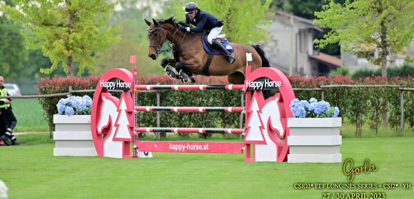 Matteo Cecchi vince la 145 di Gorla Minore (CSI2*)