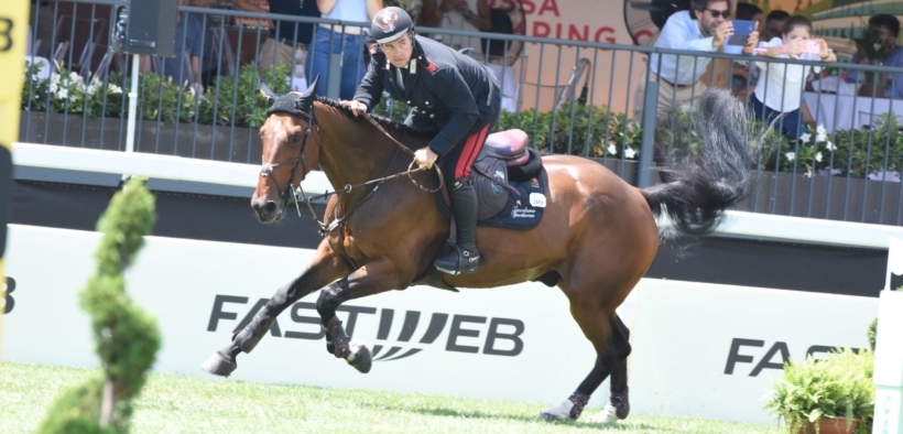 Emanuele Gaudiano ha sfiorato la vittoria nella 145 Ranking di Madrid (CSI5*)