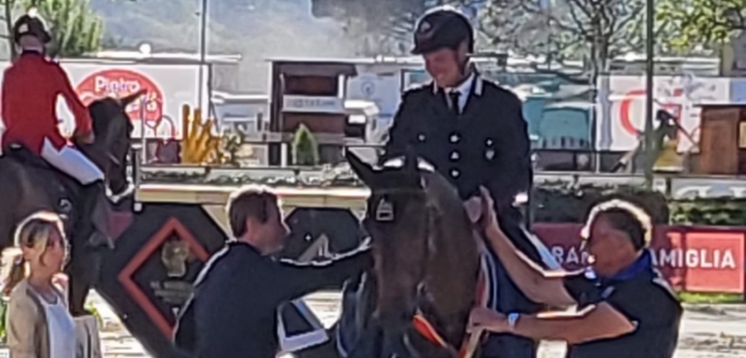 Emanuele Gaudiano si aggiudica la 150 Ranking di Montefalco (CSI4*)