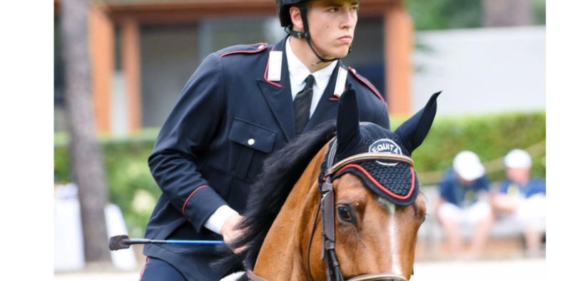 Giacomo Casadei terzo nella 145 di Montefalco (CSI4*)