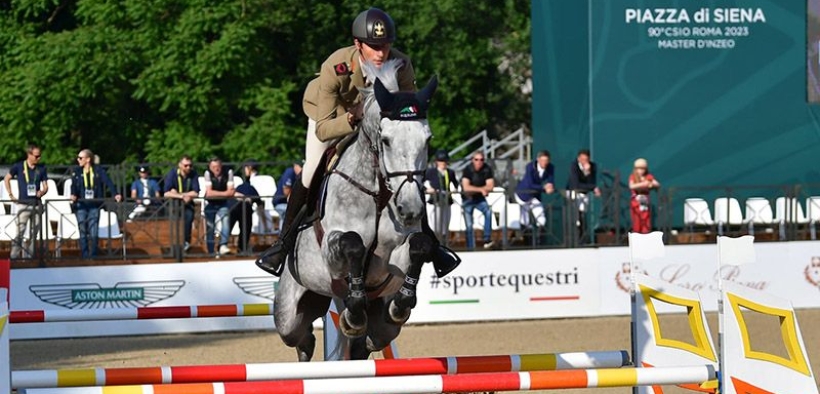 Il team Italia al via a Rotterdam (CSIO5*