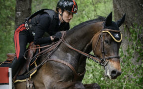 Completo: Arianna Schivo sul terzo gradino del podio del CCI3*-L di Kronenberg (NED)