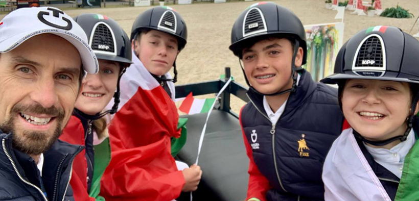 CSIO Young Zuidwolde, Nations Cup: Children sul podio