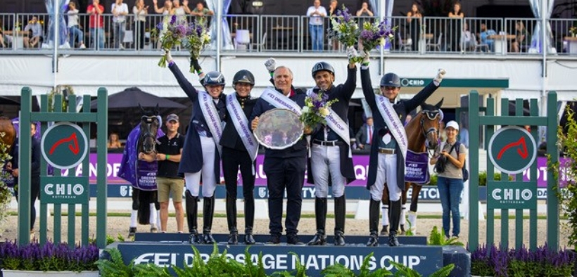 Dressage, Coppa delle Nazioni Rotterdam: Barbançon guida la prestazione dominante della Francia