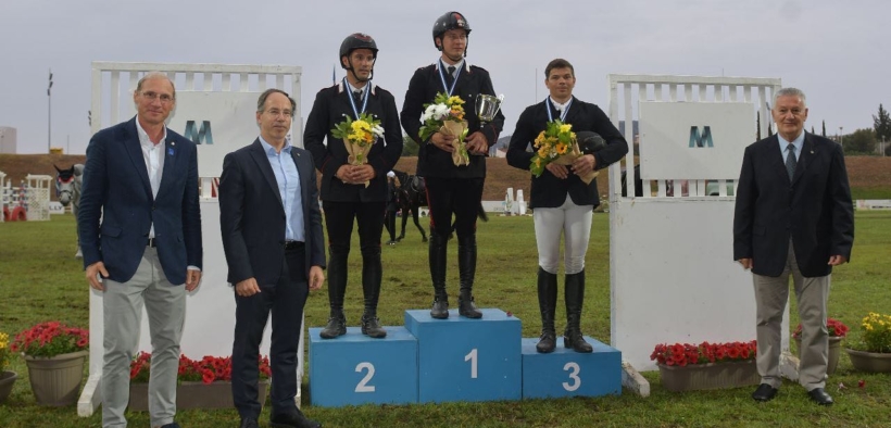 Filippo Codecasa si aggiudica il Grand Prix di Atene, Roberto Previtali secondo (CSIO3*-W)
