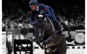 Lorenzo De Luca sul terzo gradino del podio della 150 Ranking di Opglabbeek (CSI4*)