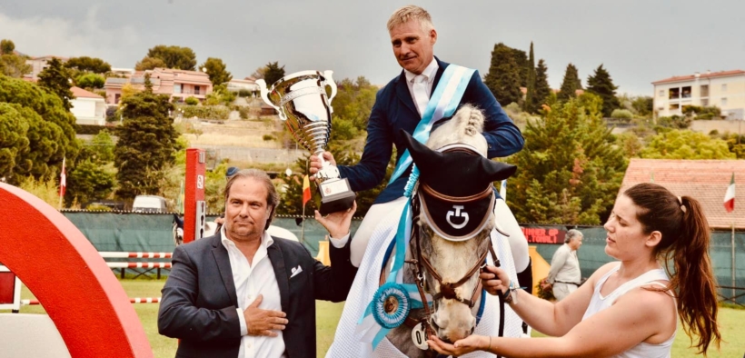 Massimo Tonali si aggiudica il Grand Prix di Sanremo (CSI2*) 1