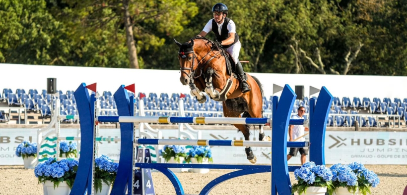 Riccardo Pisani sigla la 145 a fasi di Grimaud - St. Tropez (CSI2*)