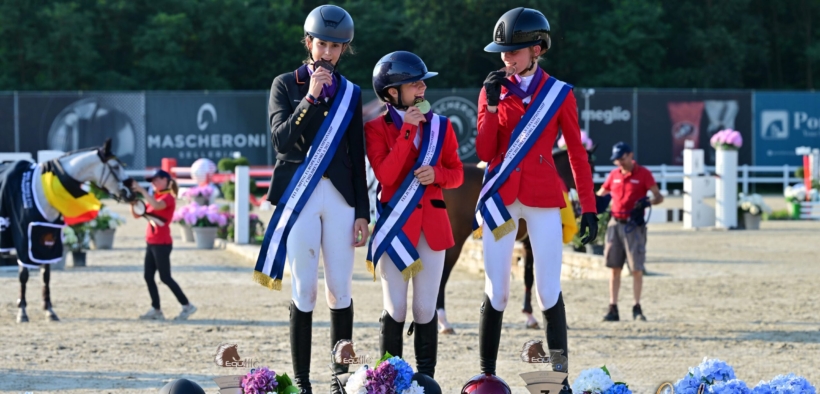 Campionati Europei Giovanili FEI Gorla: Clémentine Lux vince l'oro Individuale Children