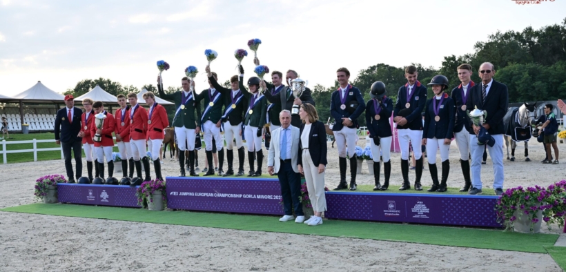 Campionati Europei Giovanili Gorla Minore: l’Irlanda Young Riders vince l’oro, Italia quarta