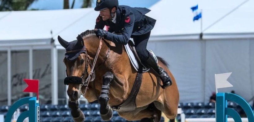 De Luca sfiora la vittoria nella 145 di Moerzeke (CSI4*)