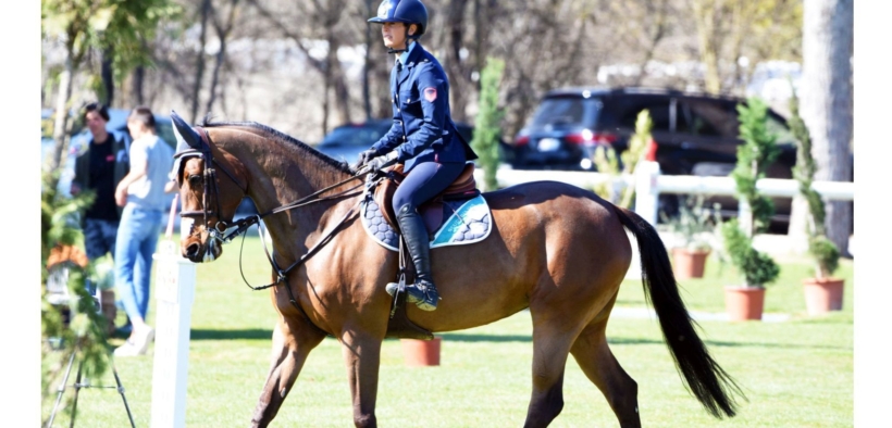 Giulia Martinengo terza nella 145 LR di Courlans (CSI4*)