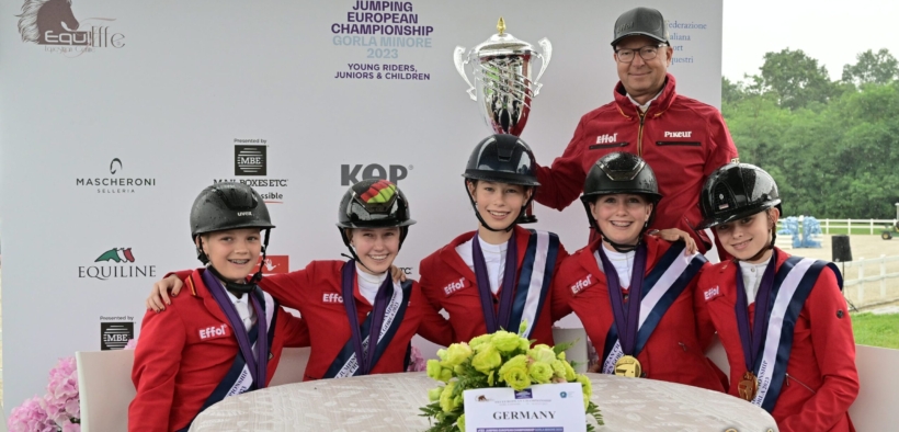 Oro a squadre per la Germania Children; Italia 4^ (Europei Giovanili FEI di Gorla Minore)