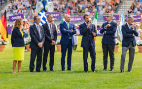 La cerimonia di apertura dell'Europeo di Milano