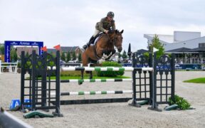 Nico Lupino sfiora la vittoria nella 145 di Opglabbeek (CSI3*)