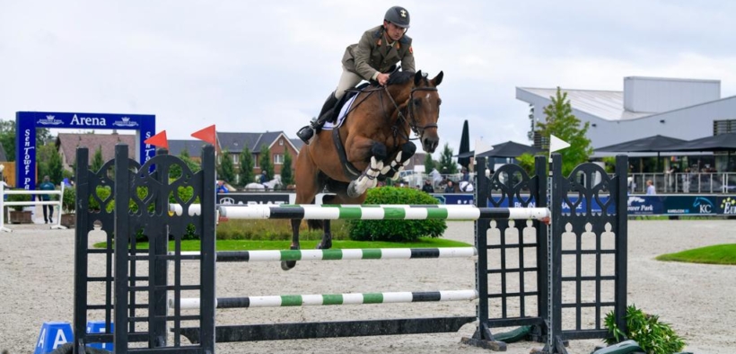 Nico Lupino sfiora la vittoria nella 145 di Opglabbeek (CSI3*)