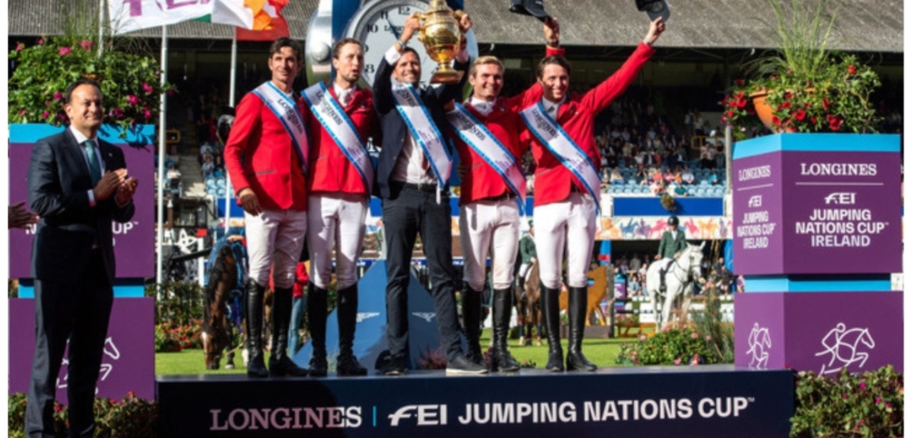 Storica vittoria della Svizzera nella Nations Cup di Dublino