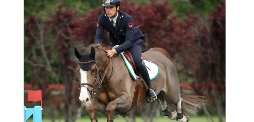 Giampiero Garofalo ha firmato la 145 LR del CSI2* di Kronenberg
