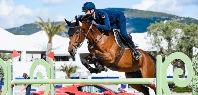 Lorenzo De Luca terzo nella 150 di Opglabbeek (CSI3*)