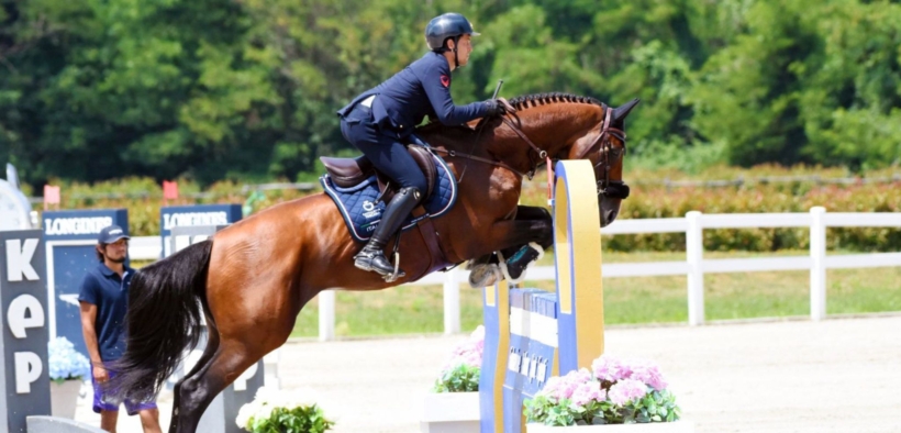 Vittoria di Giampiero Garofalo nella 145 di Kronenberg (CSI2*)