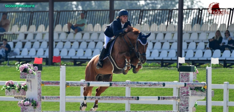 Elia Simonetti firma la 145 di Gorla Minore, Carovini secondo (CSI2*)