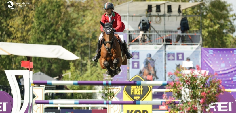 Emanuele Camilli ha sfiorato la vittoria nella 150 LR di San Miguel de Allende (CSI5*)