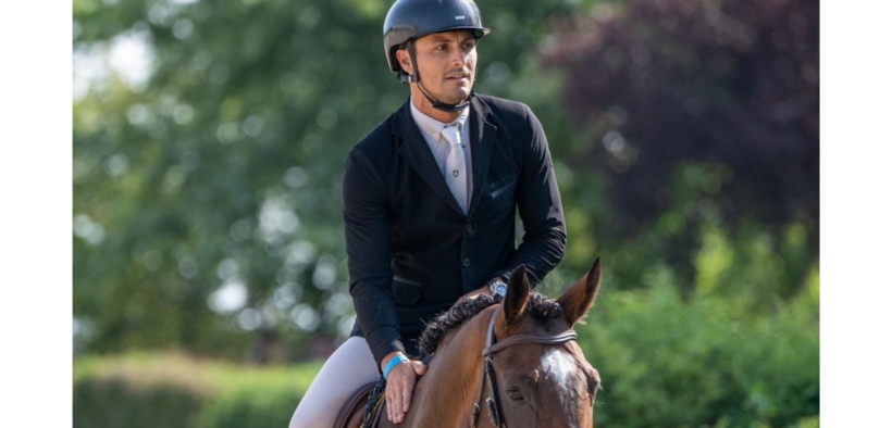 Giacomo Bassi sul podio della 145 di Cattolica (CSI3*) 1