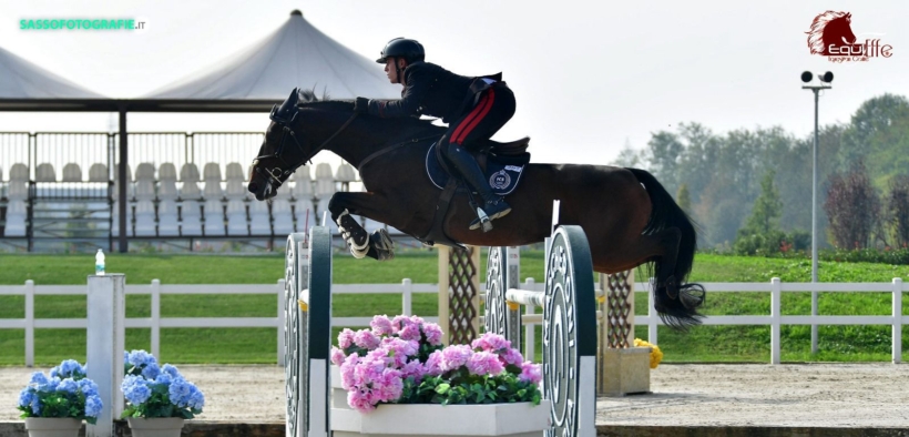 Giacomo Casadei secondo nella 145 LR di Gorla Minore (CSI2*)