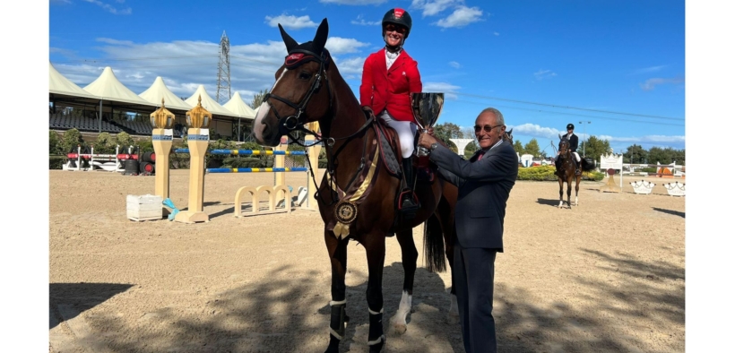 Inno tedesco nel Grand Prix del CSI3* di San Giovanni; Govoni sul podio. 1