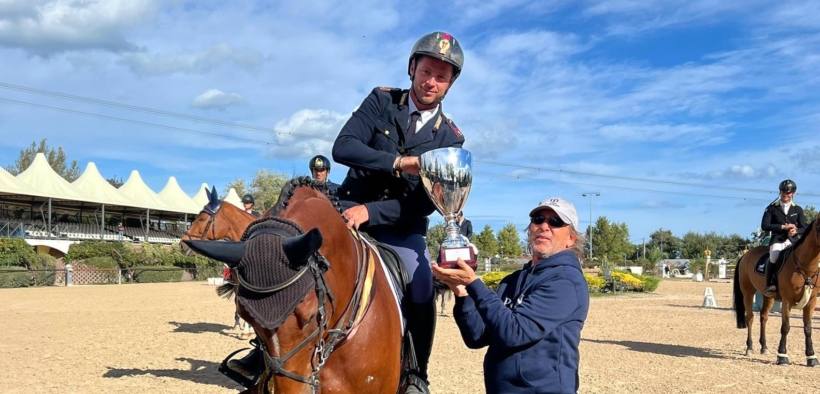 Podio tutto azzurro nel GP di Cattolica, vittoria di Federico Ciriesi (CSI2*)