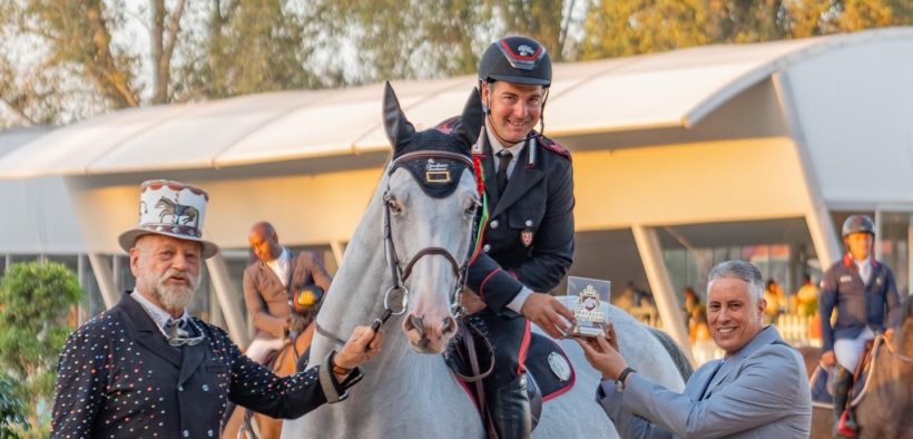 Tripletta azzurra nella 150 LR di Rabat: vittoria di Gaudiano, sul podio anche Martinengo e Previtali (CSIO4*-W)