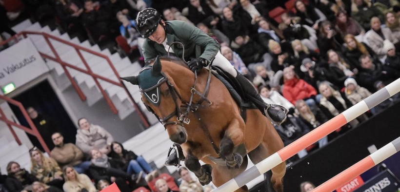 Turturiello secondo nella 160 di Helsinki (CSI5*-W)