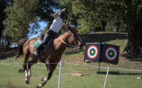 Curiosità: i cavalli per il tiro con l'arco