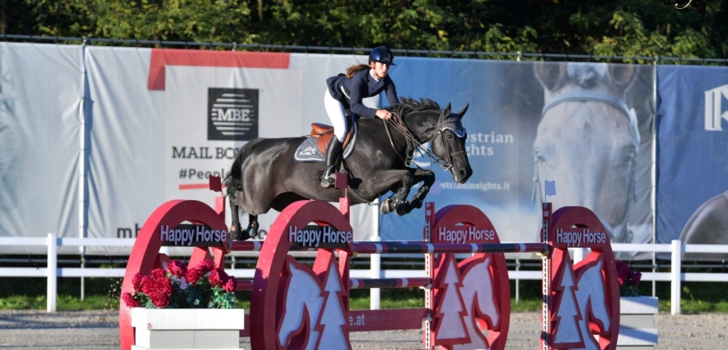 Elena Codecasa, miglior azzurra della 145 LR di Gorla Minore (CSI2*)