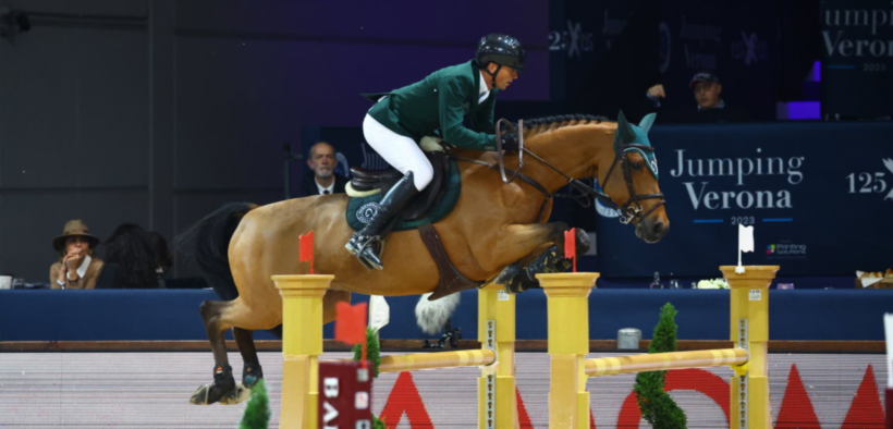 Turturiello sul podio della 145 di Madrid (CSI5*-W)