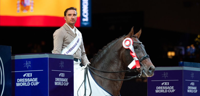 Vittoria in casa per Martin Dockx nel GP della FEI Dressage World Cup™ di Madrid