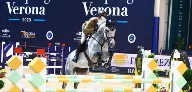 Zorzi il miglior azzurro della 145 inaugurale di Jumping Verona (CSI5*-W)
