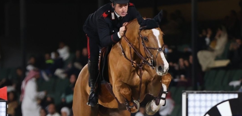 Gaudiano trionfa con Chalou nella 155 World Cup di Riyadh (CSI4*-W)