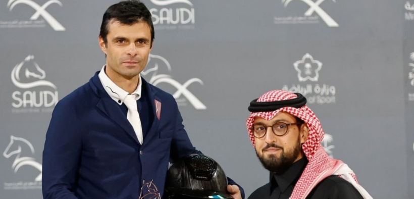 Emanuele Camilli terzo nella 160 World Cup di Riyadh (CSI5*-W)