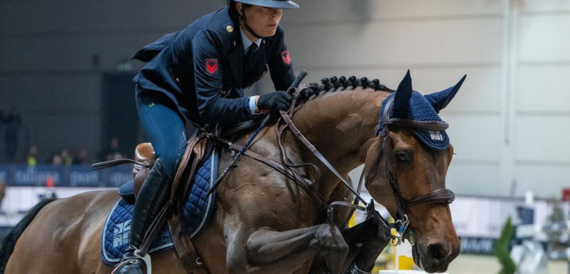 Giulia Martinengo firma la 145 di Francoforte (CSI4*)