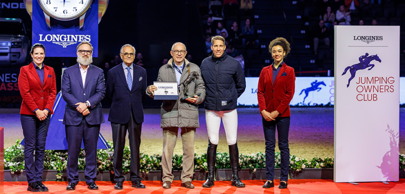 A Georg Kaehny per la seconda volta consecutiva il titolo di Longines Owner of the Year