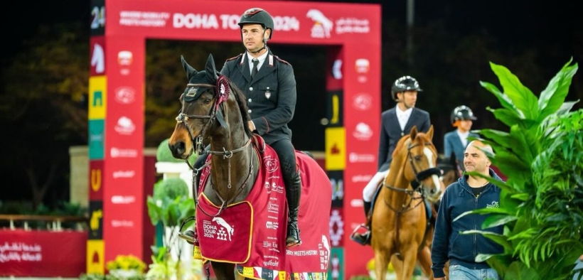 Gaudiano continua a brillare a Doha con due successi nelle 145 LR del 2* e del 4*