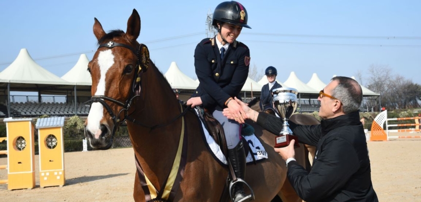 Francesca Ciriesi sigla la 145 LR di San Giovanni in Marignano (CSI3*)