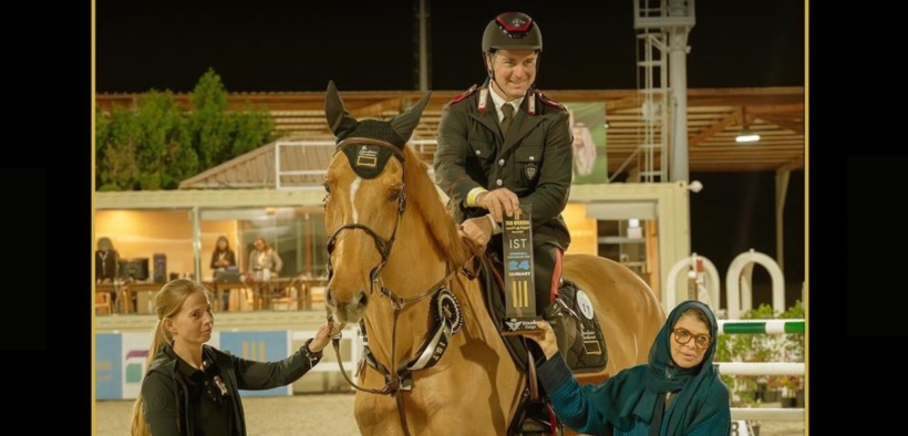Gaudiano imbattibile a Jeddah, suo anche il Grand Prix del CSI2*