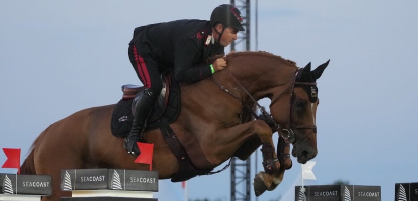 Gaudiano secondo nel Grand Prix CSI2* di Jeddah, anche Caracciolo e Previtali tra i migliori