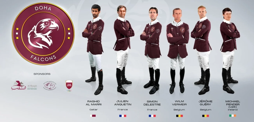 I Doha Falcons tornano nella serie GCL con una formazione inarrestabile