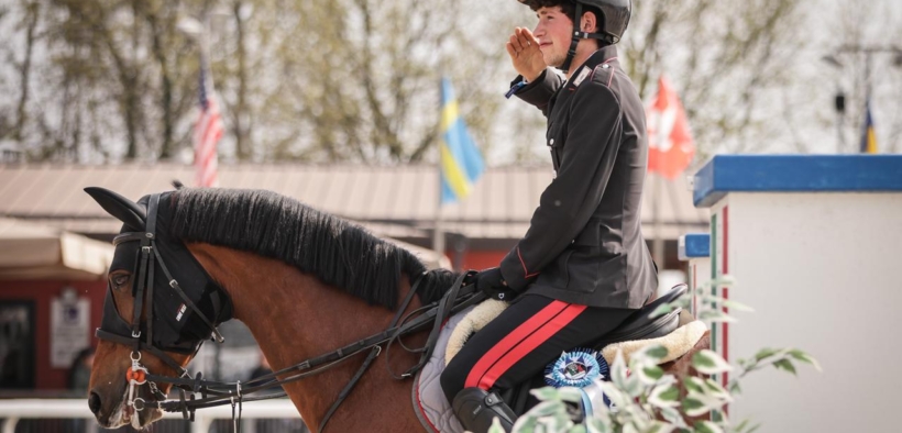 Francesco Correddu si aggiudica la 145 LR di Busto Arsizio (CSI3*)