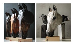 I cavalli dell’artista serbo Dejan Zdravkovic